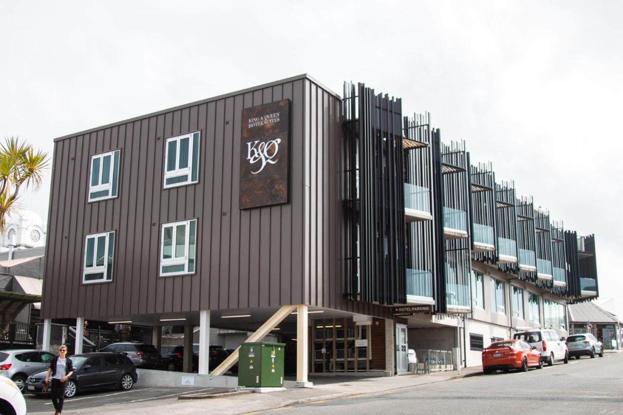 King And Queen Hotel Suites New Plymouth Exteriör bild